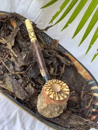 Imagem de Cachimbo Indígena Xamânico Angico